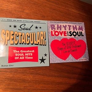 Soul Spectacular and Rhythm Love and Soul CDs - 2CDs